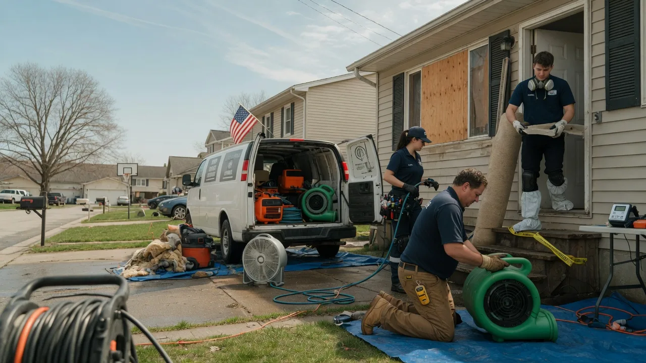 Water Damage Restoration in Campbell, OH near me